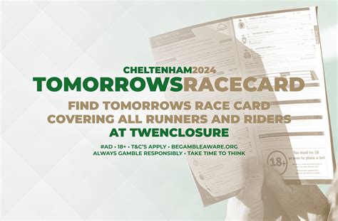 cheltenham racecard tomorrow